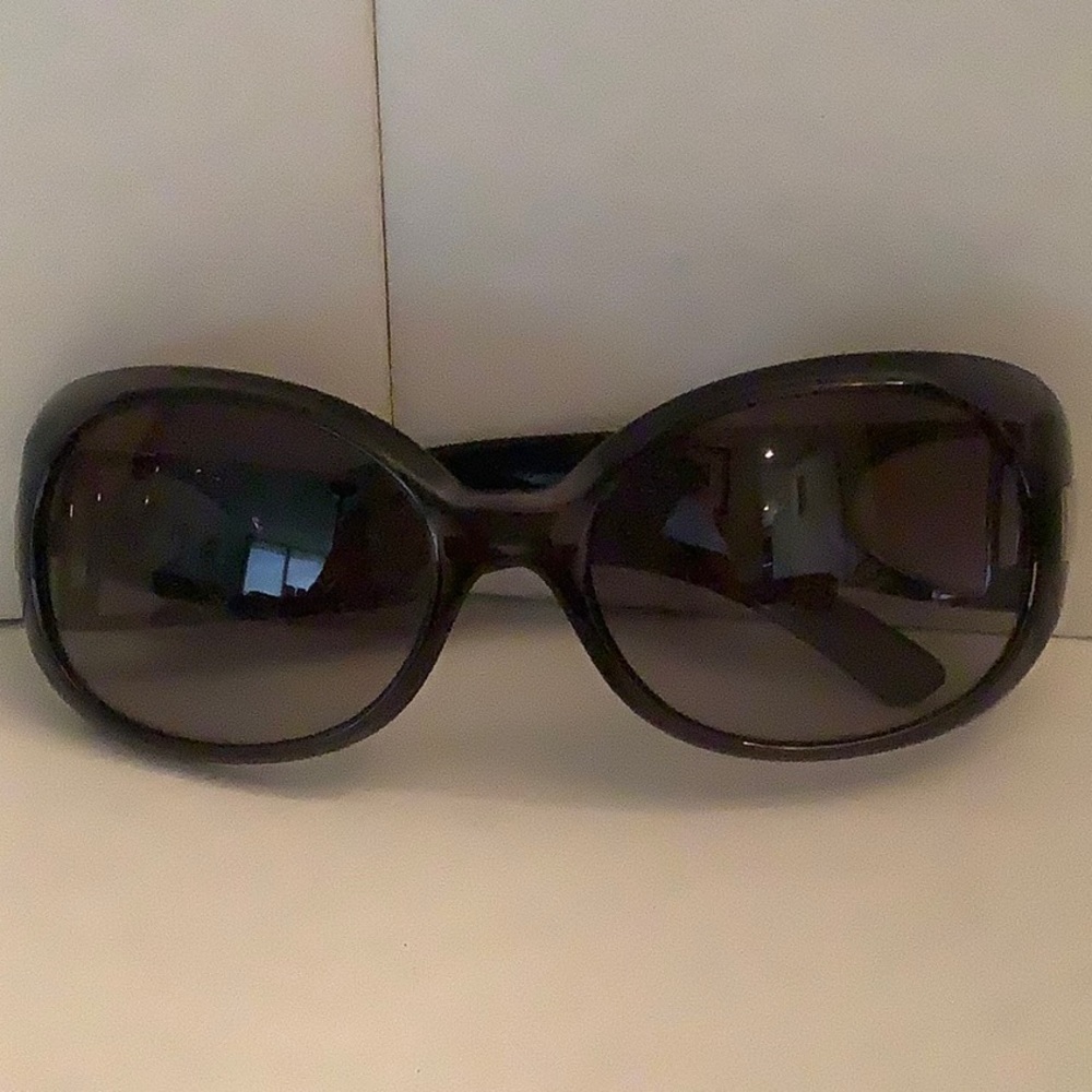 Ralph Lauren sunglasses made in Italy silver logo with RL initials on sides